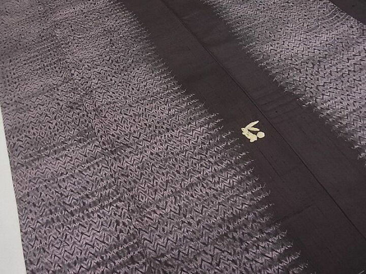 楽天市場】平和屋1□極上 訪問着 紬地 絞り 兎 逸品 未使用3s20297  