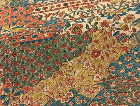 平和屋着物■上質な小紋　草花文　正絹　逸品　CAAT3462xe