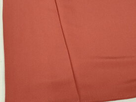 平和屋着物■上質な色無地　蘇芳色　正絹　逸品　DAAT7564ob