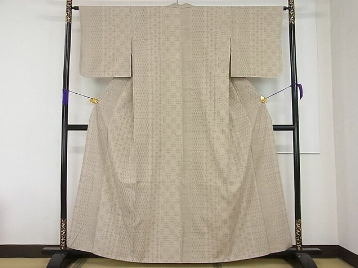 楽天市場】平和屋1□極上 本場結城紬 重要無形文化財 100亀甲 吉祥文  