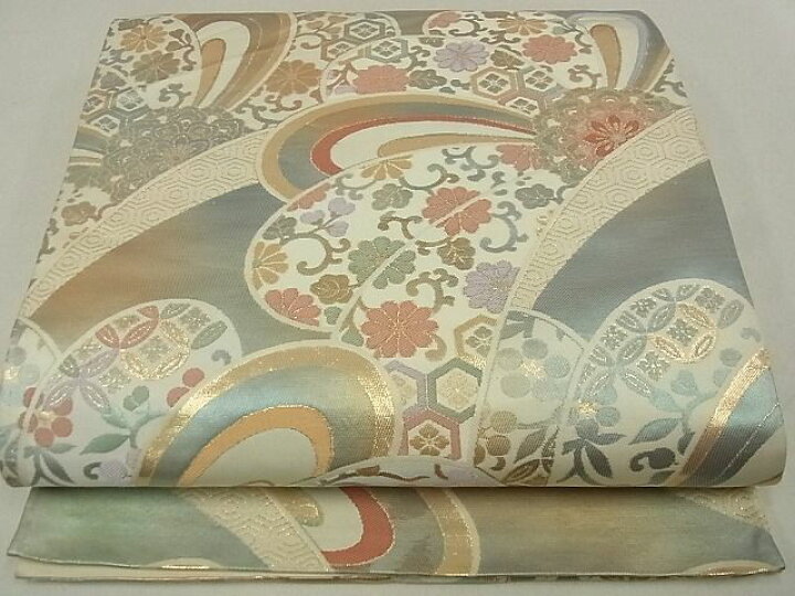 楽天市場】平和屋着物□六通柄袋帯 吉祥花唐草文 金糸 逸品 ga1962 