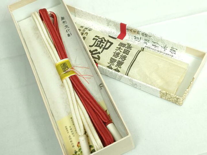 楽天市場】平和屋本店□極上 有職組紐道明 帯締め 冠組 宮内庁御用  