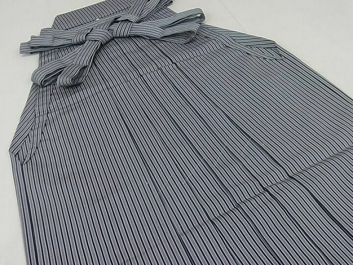楽天市場】平和屋1□極上 男性 御仕舞平 馬乗り袴 縞 反端付き 逸品 未  