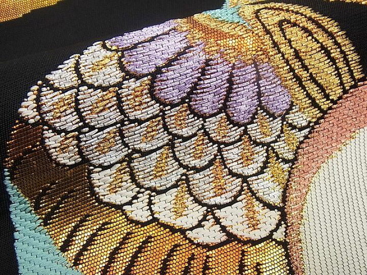 楽天市場】平和屋1□極上 西陣 環美術織物 六通柄 本袋帯 宮貴貝尽文  