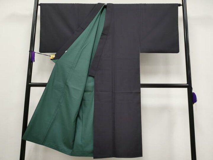 楽天市場】平和屋本店□極上 男性 江戸小紋 羽織セット お召地 角通し  
