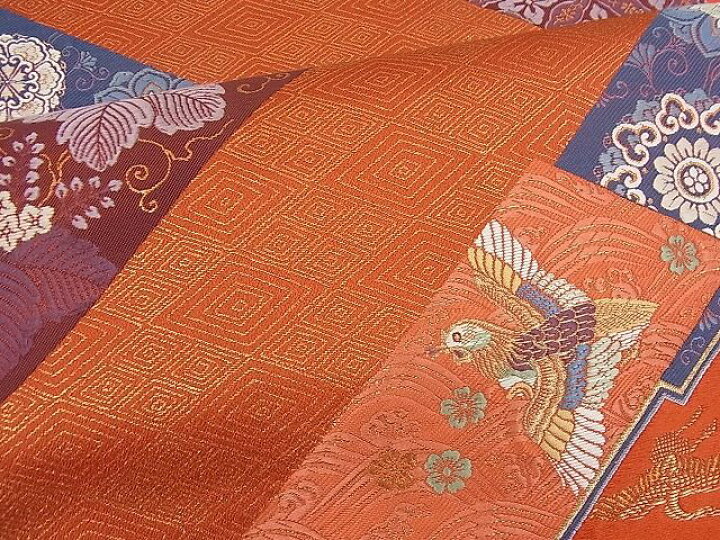楽天市場】平和屋着物□六通柄袋帯 唐織 吉祥花鳥文 金糸 逸品 n  