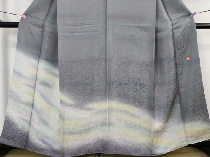 楽天市場】平和屋本店□極上 久保田一竹 幻の辻が花 訪問着 鳳凰笹地紋  