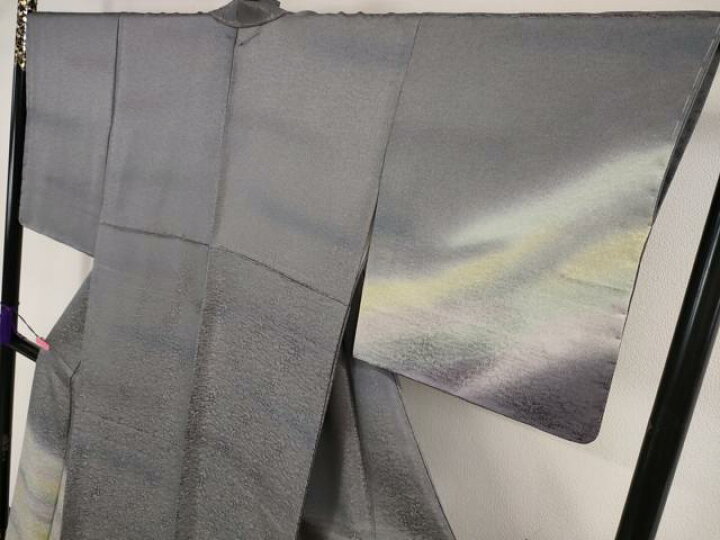 楽天市場】平和屋本店□極上 久保田一竹 幻の辻が花 訪問着 鳳凰笹地紋  