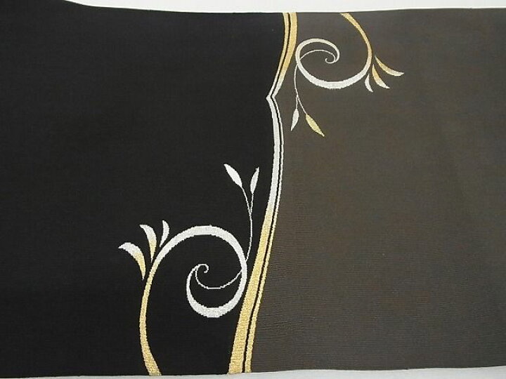 楽天市場】平和屋-こころ店□極上 名門 浅田綴 八寸名古屋帯 唐草文  