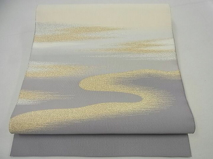 楽天市場】平和屋1□極上 名門 浅田綴 爪掻き本綴れ 八寸名古屋帯 水辺  