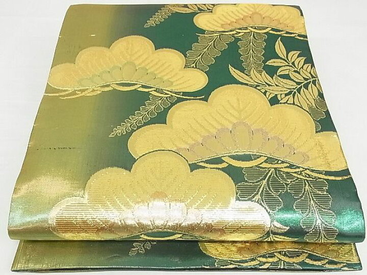 楽天市場】平和屋-こころ店□六通柄袋帯 松菱花房 金糸 正絹 逸品 A 