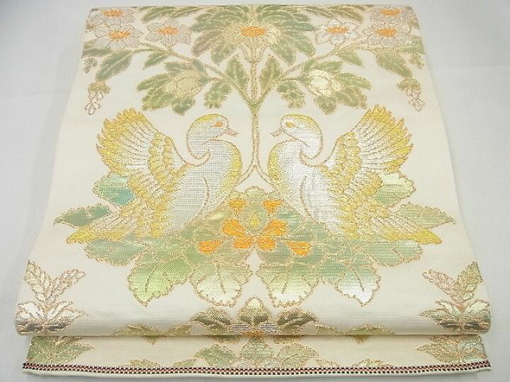 楽天市場】平和屋本店□極上 龍村美術織物 たつむら 本袋帯 聖樹瑞鳥錦  