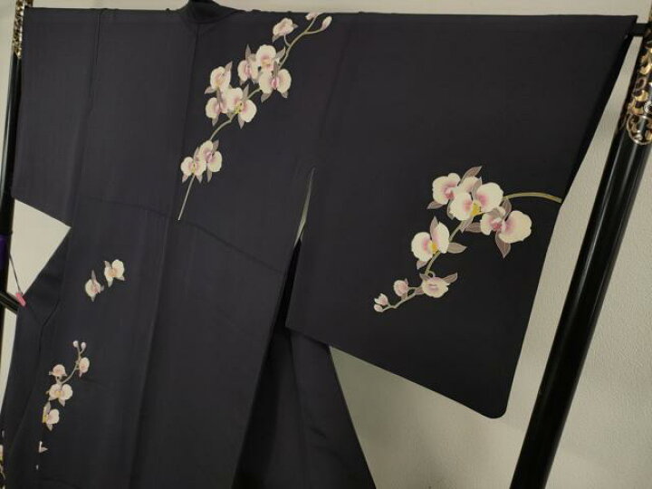 楽天市場】平和屋本店□極上 松田聖子 SEIKO MATSUDA 訪問着 胡蝶蘭 紫  