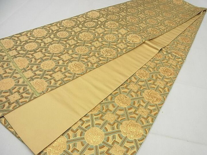 楽天市場】平和屋1□極上 龍村晋謹製 全通柄袋帯 名物加賀蜀江錦 金糸  