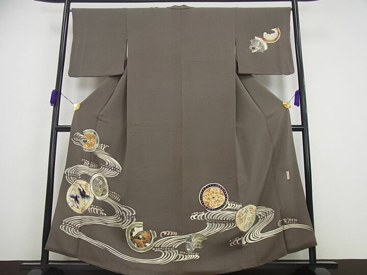 楽天市場】平和屋本店□極上 訪問着 浦野理一 息子 浦野範雄 訪問着  