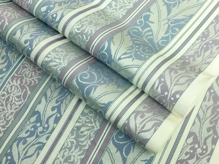 平和屋本店□極上 本場筑前博多織 八寸名古屋帯 菱文 逸品 DZAA6078kh5  