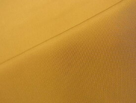 平和屋野田店■上質な長襦袢　袷　黄金色　半衿刺繍　逸品　CAAA0946dy