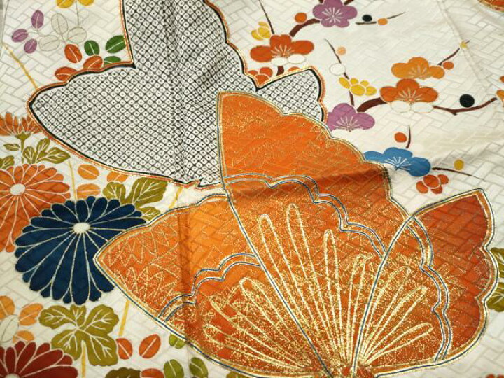 楽天市場】平和屋着物□豪華振袖 駒刺繍 花蝶文 金彩 正絹 逸品  