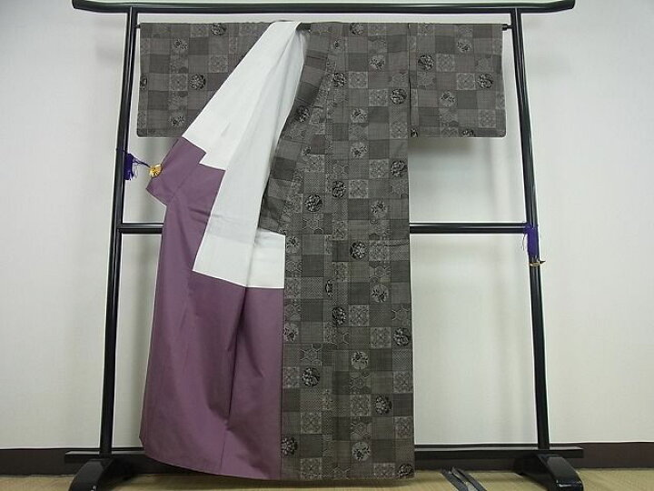 楽天市場】平和屋1□極上 本場大島紬 泥染め 12マルキ 十八算 田畑絹  