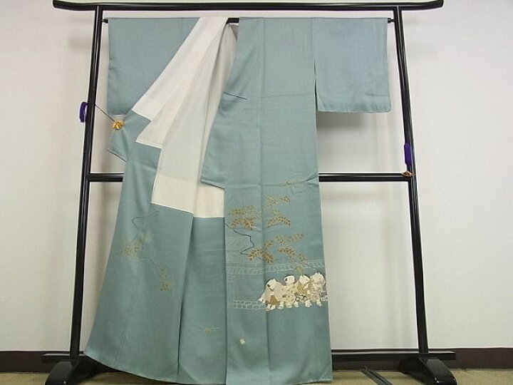楽天市場】平和屋本店□極上 加賀友禅の巨匠 初代 由水十久 色留訪問着  