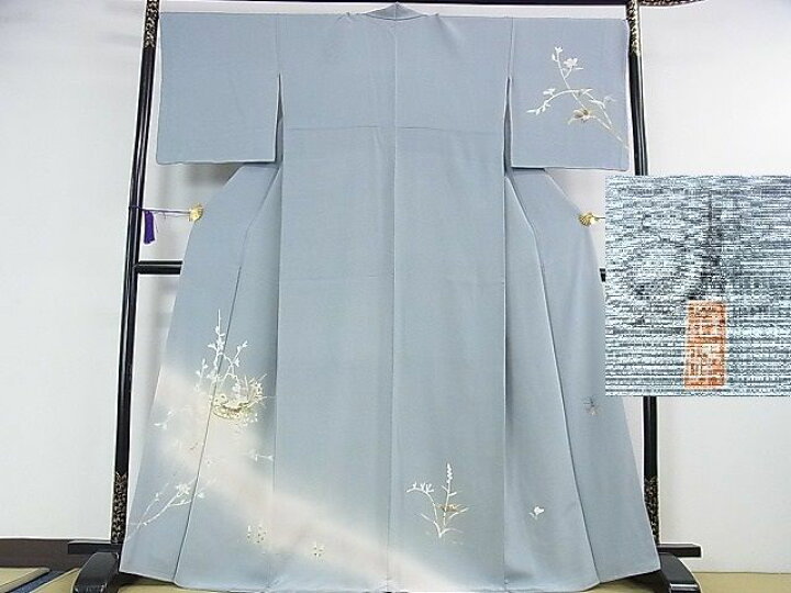 楽天市場】平和屋2□極上 京加賀友禅 百貫石峰 訪問着 花籠 土筆 秘  