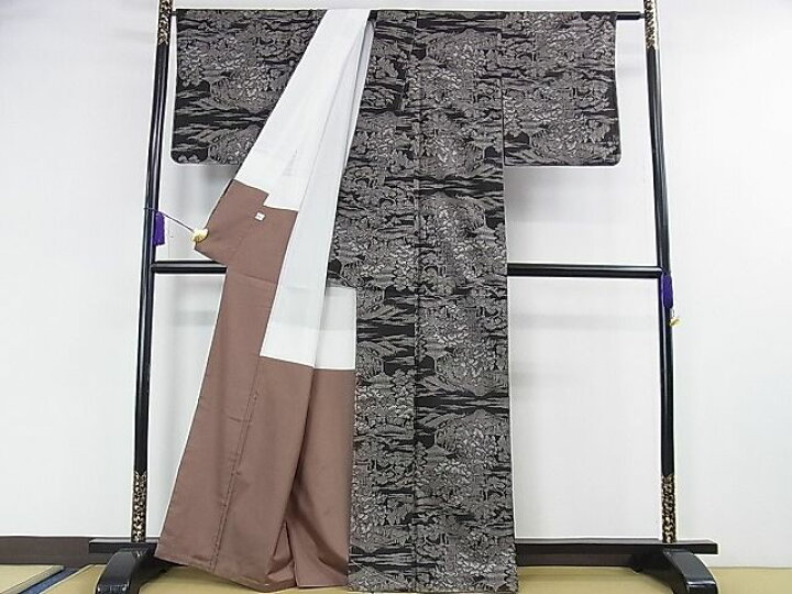 楽天市場】平和屋本店□希少 本場大島紬 吉三郎 吉織物謹製 割込絣織  