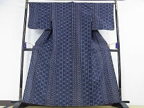 楽天市場】久留米絣 着物 中古（着物｜和服）：レディースファッション  