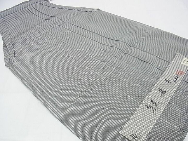 平和屋本店□極上 夏物 男性 創業100年 毘龍織 米沢安部吉 