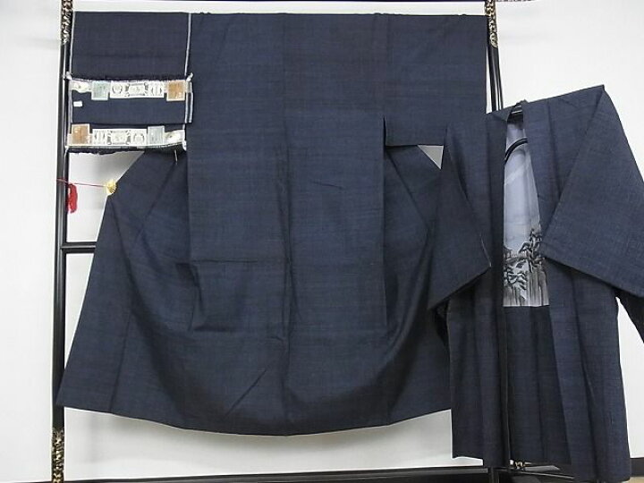 楽天市場】平和屋本店□極上 男性 本場結城紬 重要無形文化財  