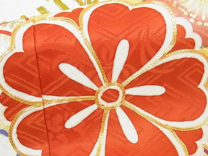 楽天市場】平和屋本店□極上 創業460年・千總 振袖 駒刺繍 誰が袖好み 
