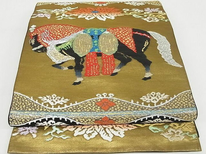 楽天市場】期間限定セール30%off□極上 六通柄 本袋帯 龍村平蔵柄 天竺  