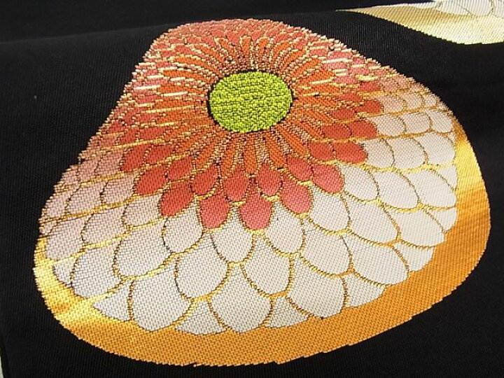 楽天市場】期間限定セール35%off□最高級 龍村平蔵製 本袋帯 追粉菊錦  