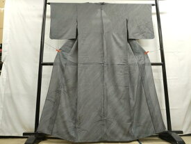 平和屋着物＊夏物　訪問着　絽　草葉文　正絹　逸品　DAAT5750ud