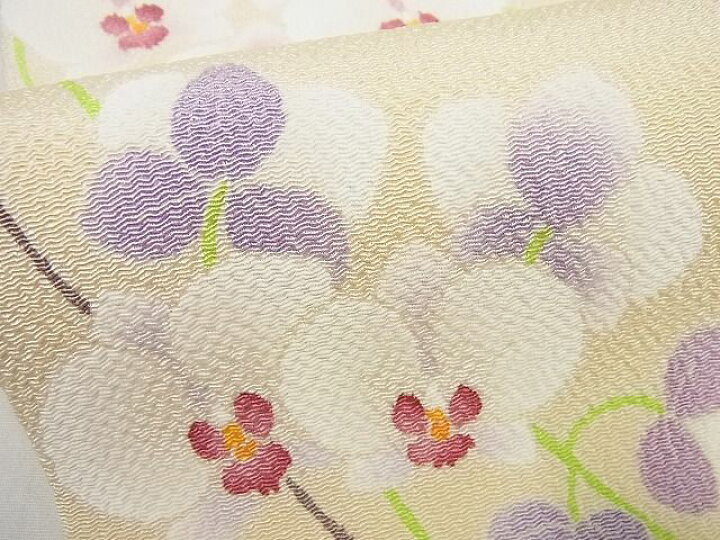 楽天市場】平和屋本店□極上 本加賀友禅作家 矢花博呂美 九寸名古屋帯  