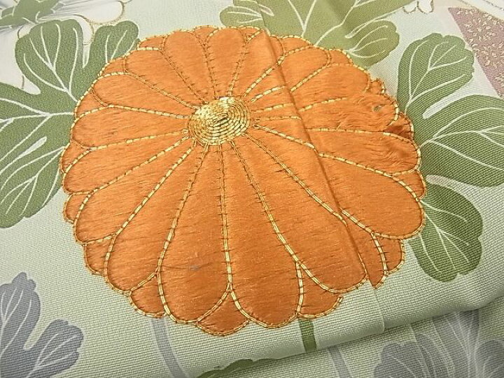 楽天市場】平和屋本店□極上 創業460年・千總 訪問着 駒刺繍 竹垣花文  