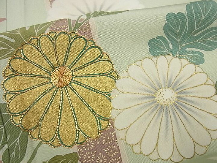 楽天市場】平和屋本店□極上 創業460年・千總 訪問着 駒刺繍 竹垣花文  