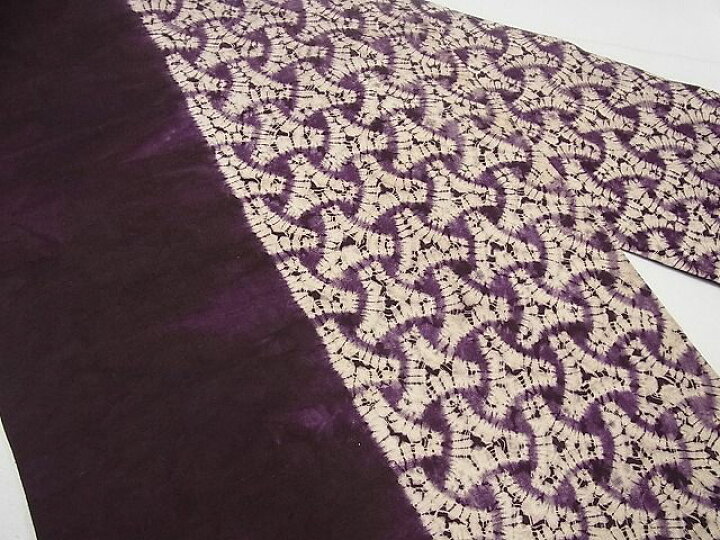 楽天市場】平和屋本店□極上 岩手の匠 草紫堂 南部絞り 紫根染 紬 九寸  