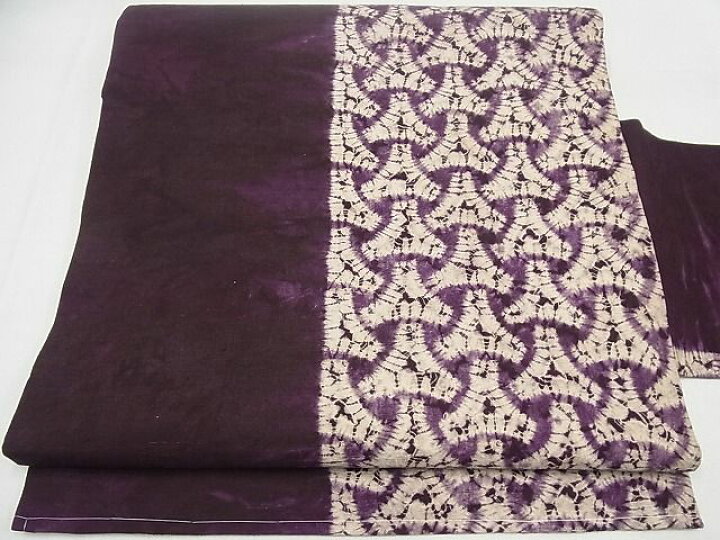 楽天市場】平和屋本店□極上 岩手の匠 草紫堂 南部絞り 紫根染 紬 九寸  