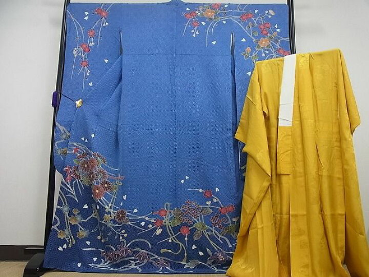 楽天市場】平和屋本店□希少 名門 藤娘きぬたや・総絞り 振袖・長襦袢  