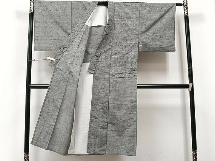 楽天市場】平和屋着物▽男性 紬 単衣 薄墨色 正絹 逸品 CAAU3800xi  