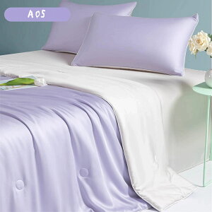 夏用掛け布団セット(肌掛け布団+シーツ+枕カバー×2)夏用肌布団 夏用肌掛け布団 夏用布団 肌掛け布団 掛け布団 掛ふとん 布団 ふとん 接触冷感 丸洗いOK 無地 軽量 快適 柔らかい 通気性