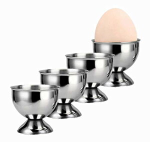 heizi GbOX^h ܂X^h XeX 8Zbg GbOJbv egg stand ŗ (Vo[ 4Zbg)