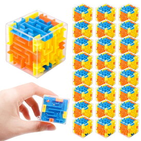 heizi ミニキューブ 立体迷路 立体パズル キーホルダー おもちゃ 景品 子供 縁日 イベント 祭り 3D (40個)