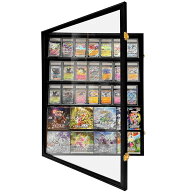 heizi PSAポケモンカード ディスプレイケース 壁掛け コレクションケース ポケカ 遊戯王 デュエマ 対応 (…