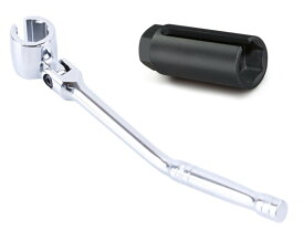 【あす楽】【送料無料】 O2センサー ソケット レンチ 22mm 工具 2点セット 車 メンテナンス 交換 DIY