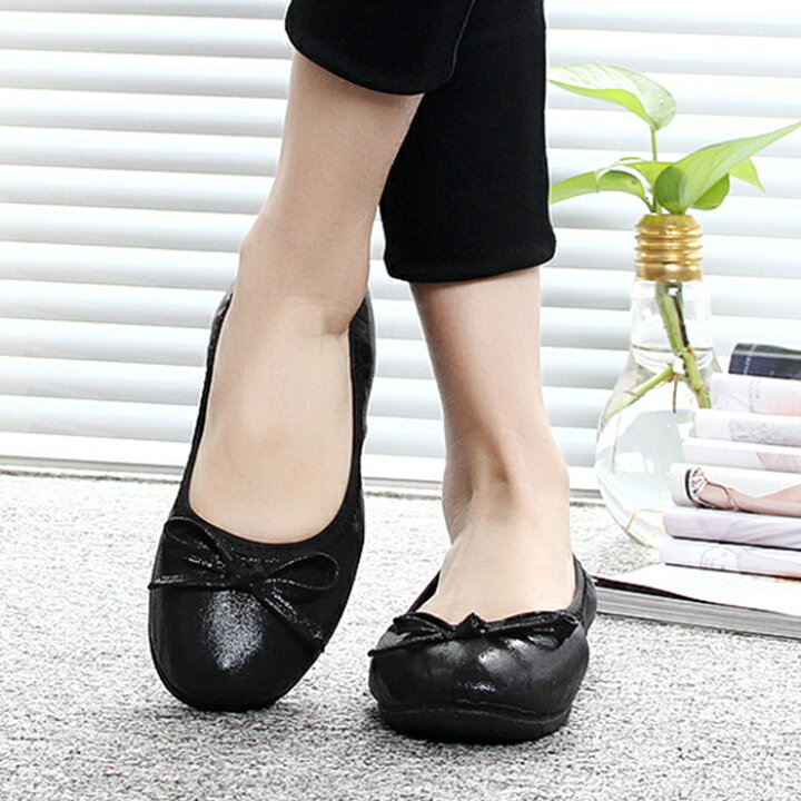 楽天市場 携帯シューズ 携帯スリッパ おりたたみパンプス 折り畳みシューズ 携帯用スリッパ フラットシューズ おしゃれ ポケッタブルシューズ 携帯用シューズ レディース 学校行事 卒業式 入学式 袋 上履き パンプス 靴 バレエシューズ お試し返品可能 Hekina