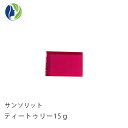 【ポスト投函】サンソリット スキンピールバー ティートゥリー ミニソープ 15g 【ニキビ ケア 吹き出物 肌荒れ 対策 脂性肌 角質 ピーリング 石鹸 洗顔 石けん AHA ティーツリー オイル ビタミンA誘導体 スキンピールバー 赤】