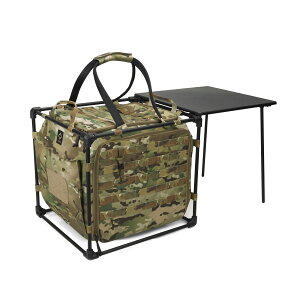 Helinox�bTac. Field Office Cube �w���m�b�N�X �^�N�e�B�J�� �t�B�[���h�I�t�B�X�L���[�u �A�E�g�h�A �y�� �L�����v �����[�g���[�N �܂肽���݃e�[�u�� �L�����[�o�b�O �~���^���[ ���[���V�X�e��