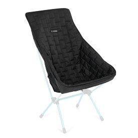 Helinox｜Seat Warmer for Chair One High-Back (re) ヘリノックス｜シートウォーマー チェアワンハイバック(re) ブラック＆コヨーテタン インサレーション チェアカバー チェアアクセサリー チェアオプション