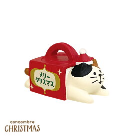 デコレ コンコンブル　ケーキ箱つっこみ猫】デコレ コンコンブル　クリスマス 2023